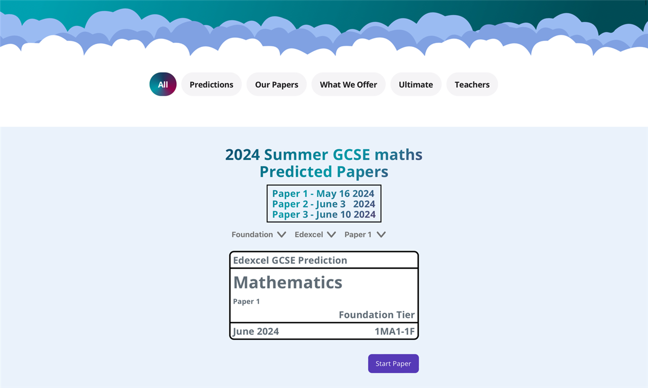 Maths Easter Revision 2024 — Wilmslow High School